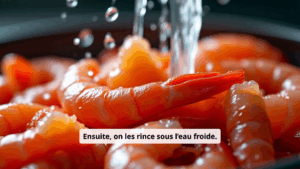 Les crevettes sautées